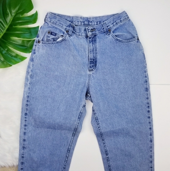 Lee Denim - High Waisted Vintage Mom Jeans Light Wash